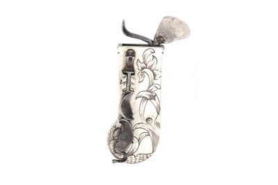 Lot 143 - A Fine Spring Lancet in Silver and Steel