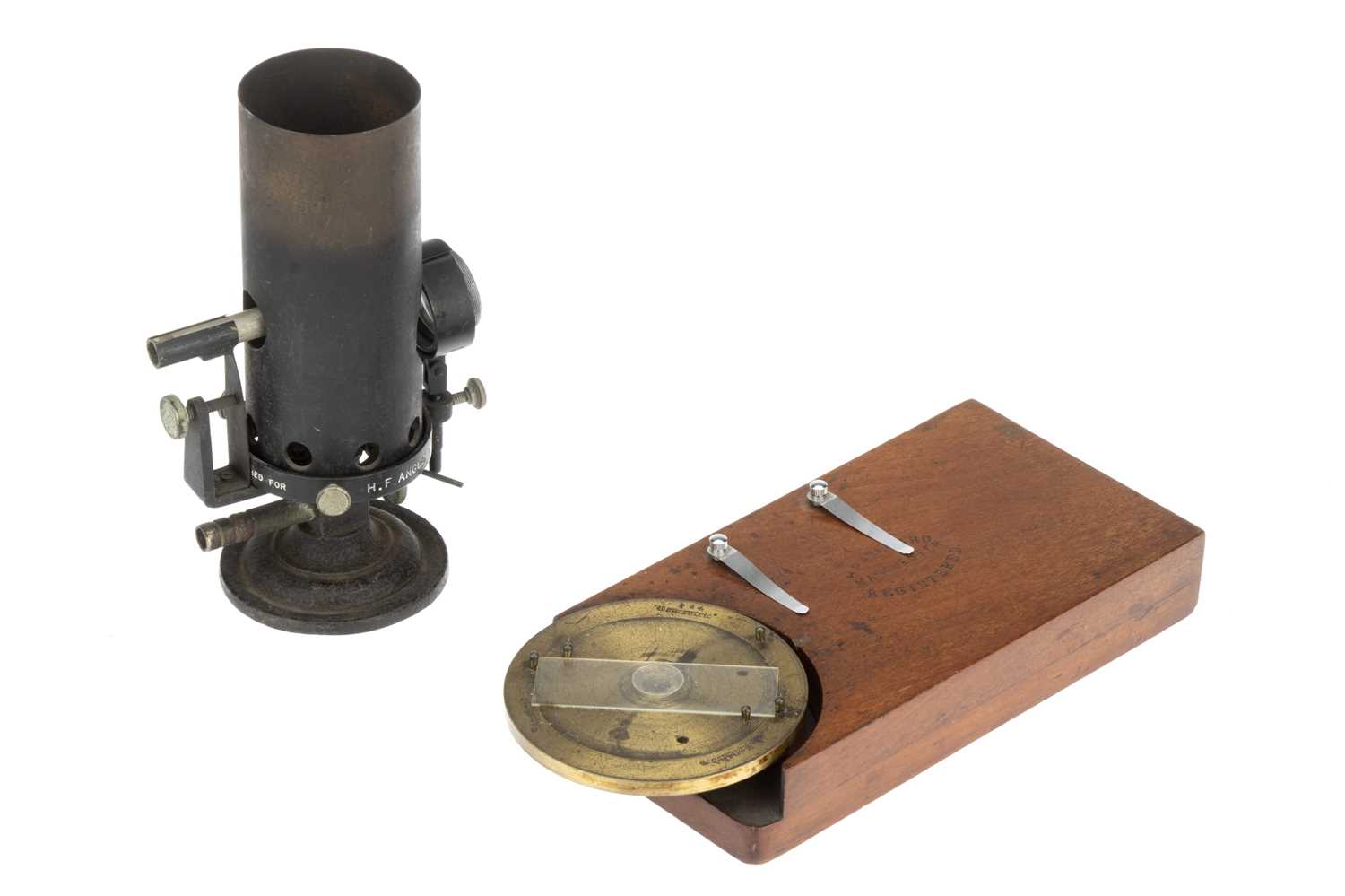 Lot 58 - A Large Aylward Concentric Microscope Slide