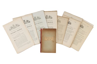 Lot 399 - Medicine -  Large Collection of Victorian Parliament Acts on Health