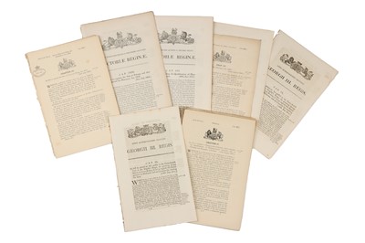 Lot 400 - Medicine - Collection of Early Parliament Acts on Apothecaries & Medicine
