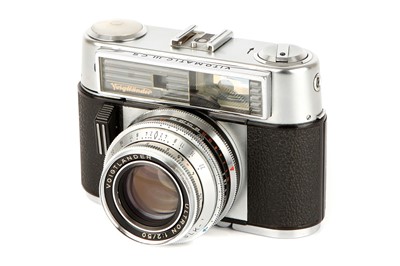 Lot 1212 - A Voigtlander Vitomatic III CS Rangefinder Camera