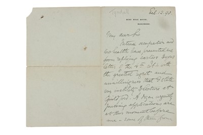 Lot 307 - Physics - Tyndal, John, Irish Physicist