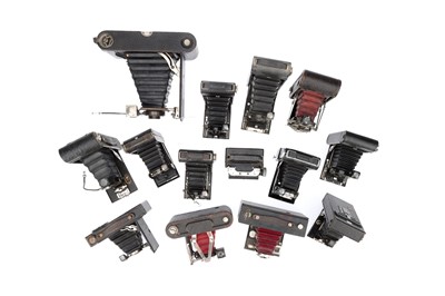 Lot 587 - A Selection of Folding Cameras