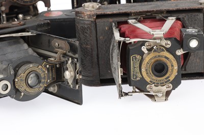 Lot 587 - A Selection of Folding Cameras