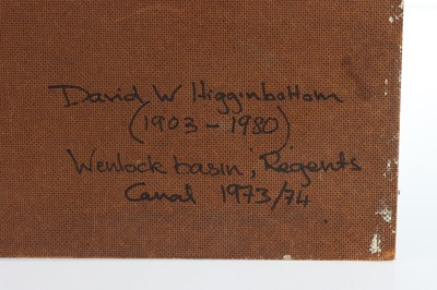 Lot 138 - DAVID W. HIGGINBOTTOM (1903-1980)