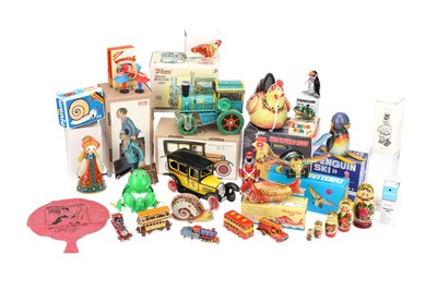 Lot 226 - A Mixed Selection of Tinplate Toys