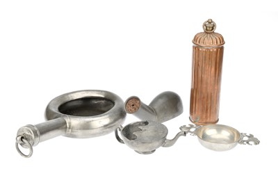 Lot 15 - Medical, Antique Pewter from the Sickroom