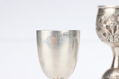 Lot 180 - A small Group of Silver and Alloy Vessels