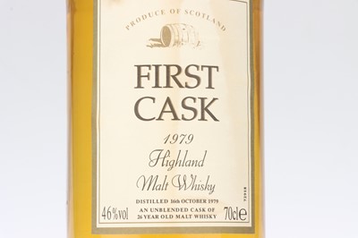 Lot 188 - Rhosdhu Distillery 1979 First Cask 26 Year Old Malt Whisky