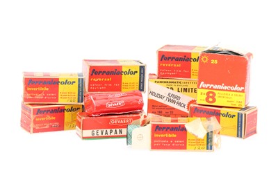 Lot 781 - A Selection of Photographic Film