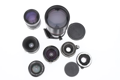 Lot 365 - A Collection of Nikon Camera Lenses