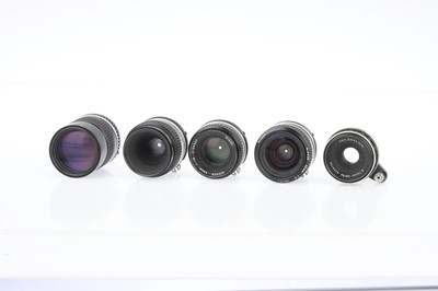 Lot 365 - A Collection of Nikon Camera Lenses