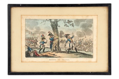 Lot 124 - GEORGE CRUIKSHANK, (1792-1878) Four Prints of the Napoleonic Wars