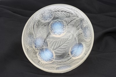 Lot 84 - A Rene Lalique Opalescent Glass Bowl