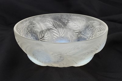 Lot 84 - A Rene Lalique Opalescent Glass Bowl