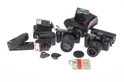 Lot 437 - Two Canon 35mm SLR Cameras