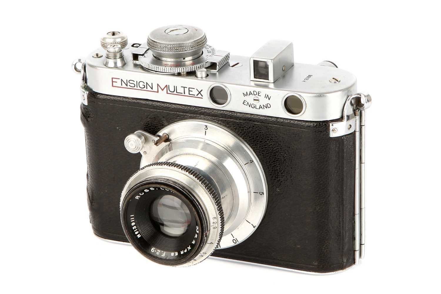 Lot 1218 - An Ensign Multex Model 0 Rangefinder Camera,
