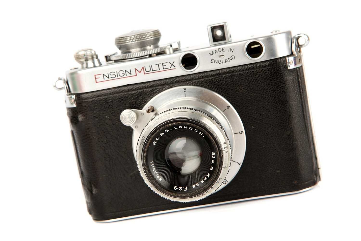 Lot 1218 - An Ensign Multex Model 0 Rangefinder Camera,
