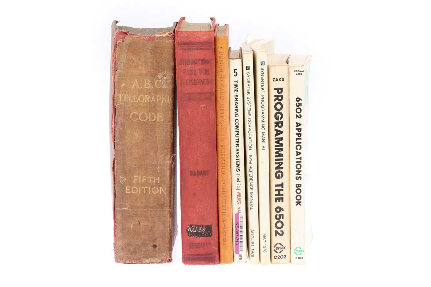 Old Codebook Lot 97 - A Selection of Books Relating to Code, Coding,