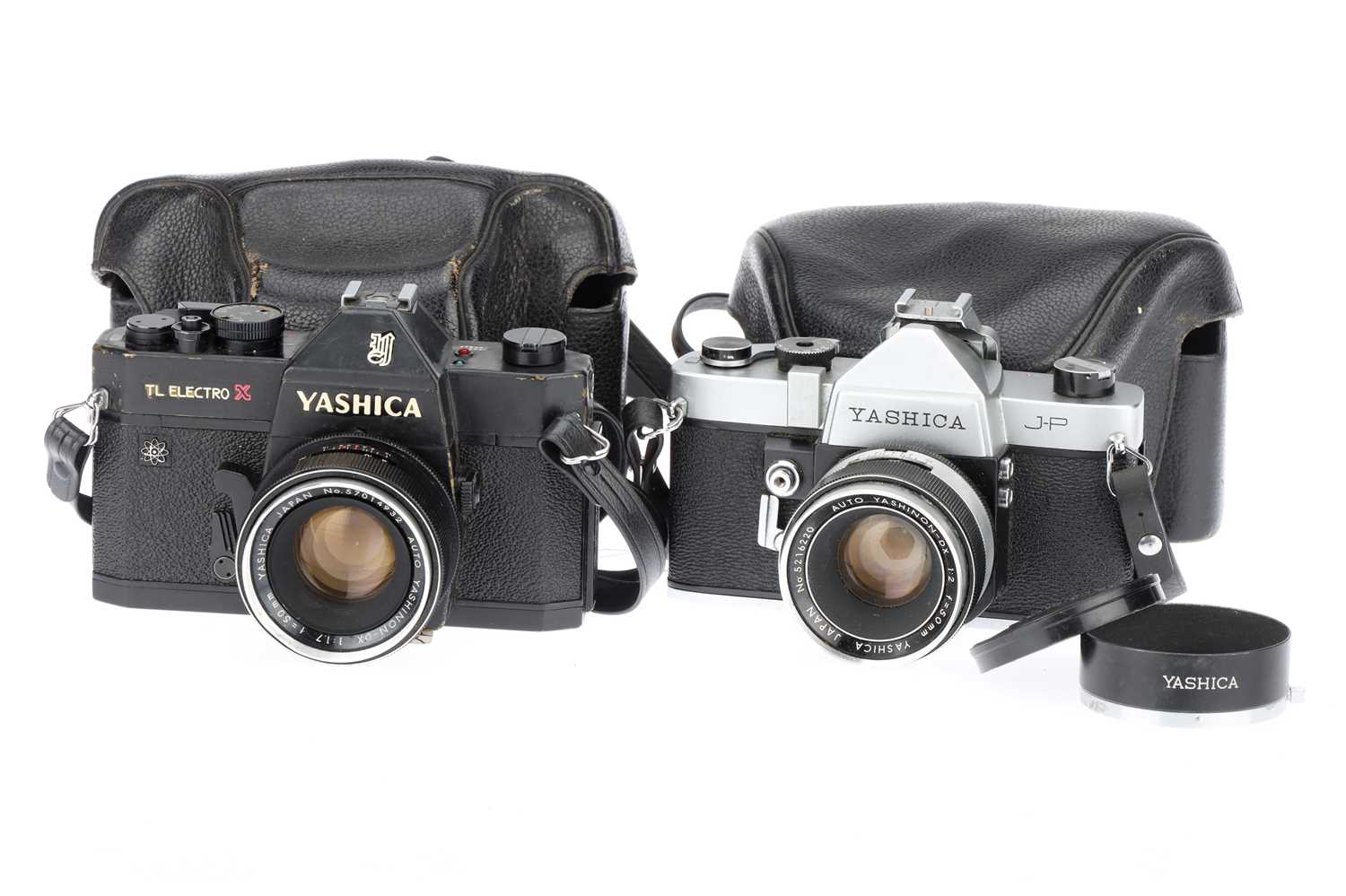 Lot 382 - Two Yashica 35mm SLR Cameras,