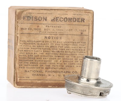 Lot 240 - An Edison Recorder