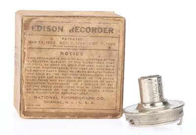 Lot 240 - An Edison Recorder