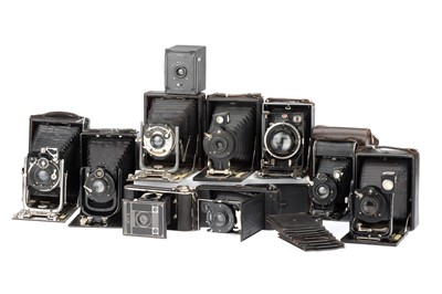 Lot 547 - A Selection of Folding Cameras