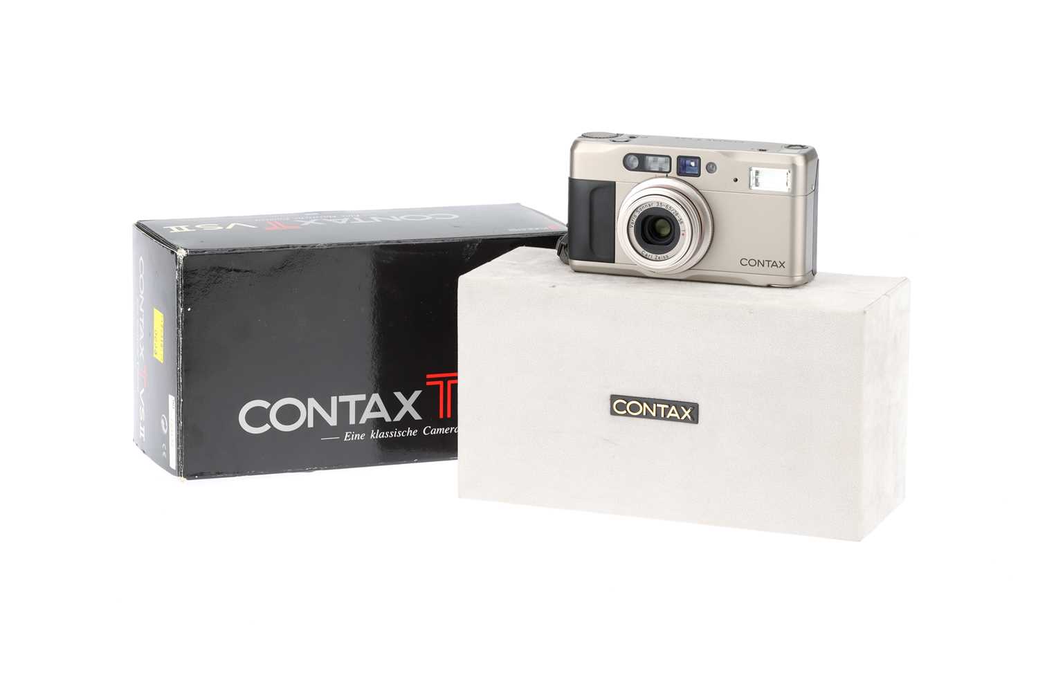 Lot 377 - A Contax TVS II Compact 35mm Camera