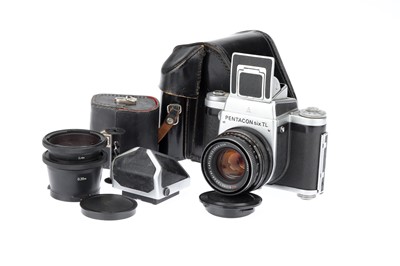 Lot 467 - A Pentacon Six TL Medium Format SLR Camera