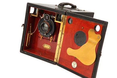 Lot 1225 - A Houghton Klito No.6 3¼×4¼'' Falling Plate Camera