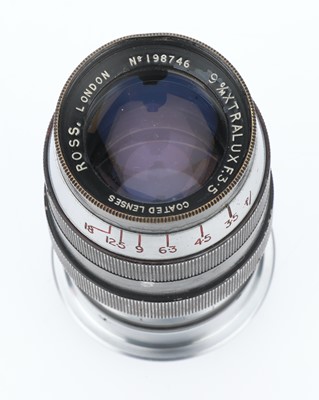 Lot 314 - A Ross Xtralux f/3.5 90mm Lens