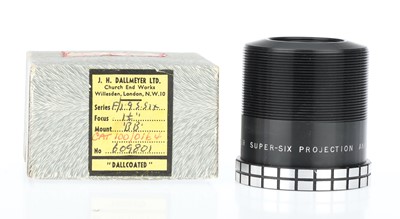 Lot 598 - A Dallmeyer Super Six f/1.9 1½" Projection Lens