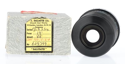 Lot 600 - A Dallmeyer Super Six f/1.9 1½" Projection Lens