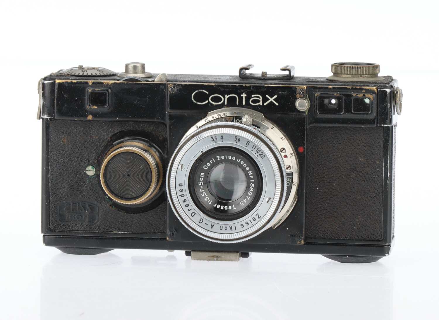 Lot 358 A Zeiss Ikon Contax I Rangefinder Camera,