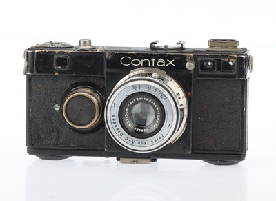 Lot 358 - A Zeiss Ikon Contax I Rangefinder Camera