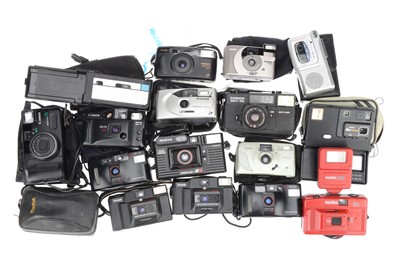 Lot 374 - A Mixed Selection of 35mm Compact Cameras