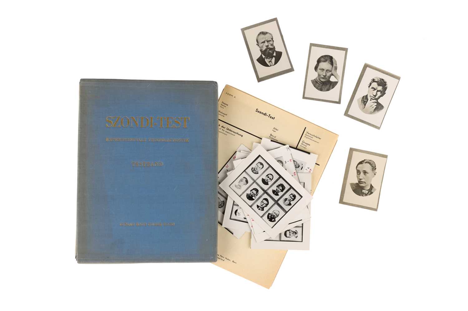 Lot 405 - Psychology - Szondi Test, Szondi, Léopold