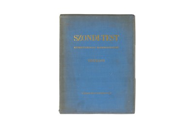 Lot 405 - Psychology - Szondi Test, Szondi, Léopold