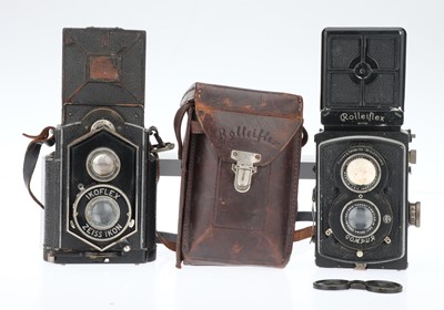 Lot 457 - Two TLR Medium Format Cameras