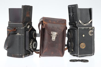 Lot 457 - Two TLR Medium Format Cameras