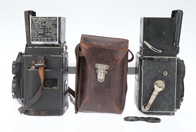 Lot 457 - Two TLR Medium Format Cameras