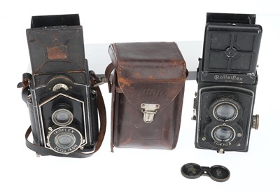Lot 457 - Two TLR Medium Format Cameras
