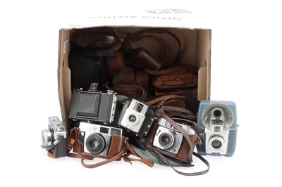 Lot 574 - A Large Selection of Cameras