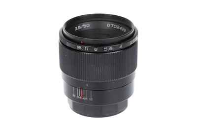 Lot 644 - An ИНДУСТАР-61Л/З-MC f/2.8 50mm Macro Lens