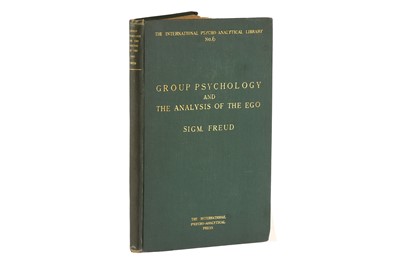 Lot 407 - Psychology - Freud, Sigmund, Group Psychology and the Analysis of the Ego