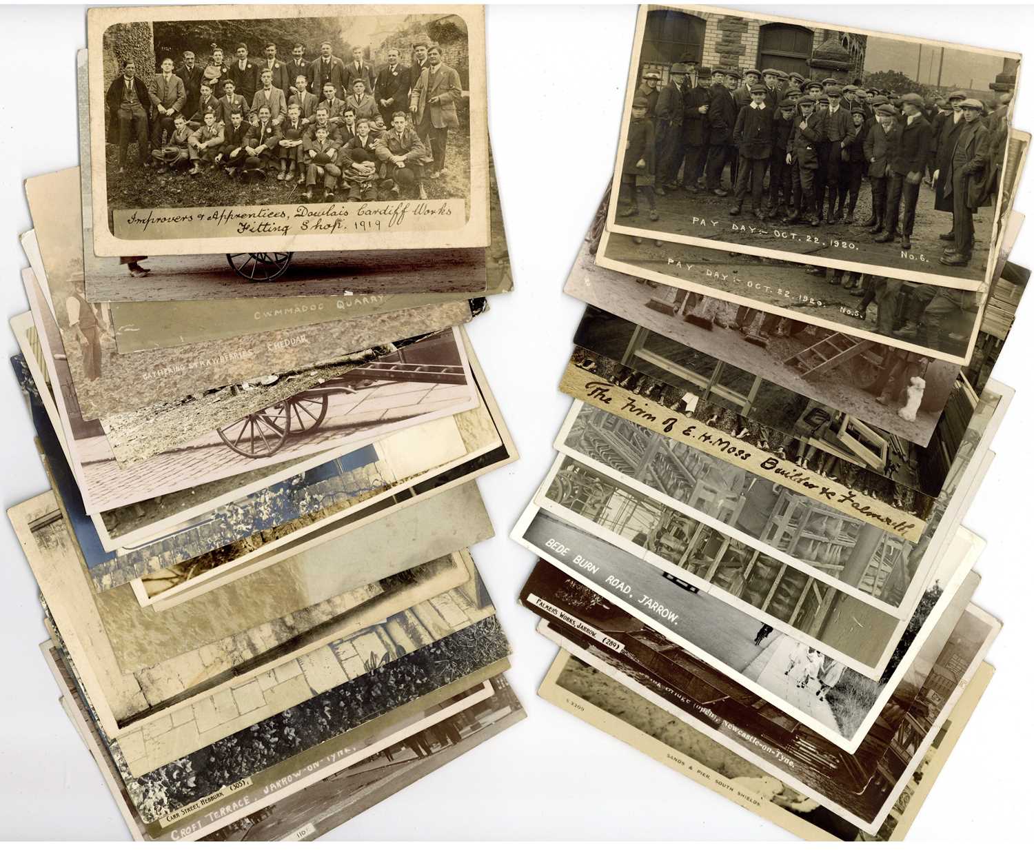 Lot 280 - Real Photograph Postcards, British Social History