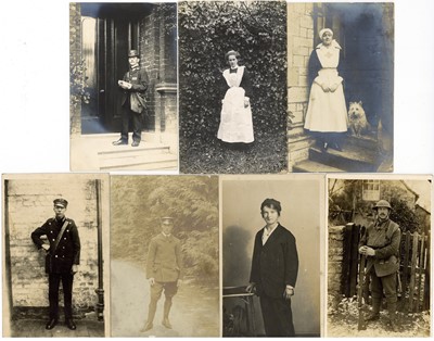 Lot 280 - Real Photograph Postcards, British Social History