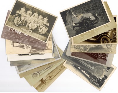 Lot 262 - Vintage Real Photograph Postcards, Cricket and Cars