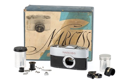 Lot 491 - A Boxed & Partially Deconstructed Narciss 16mm SLR Camera