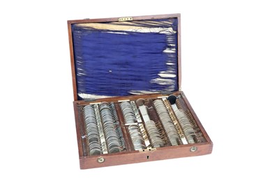 Lot 1 - Two Large 19th C. Opticians Trial Sets